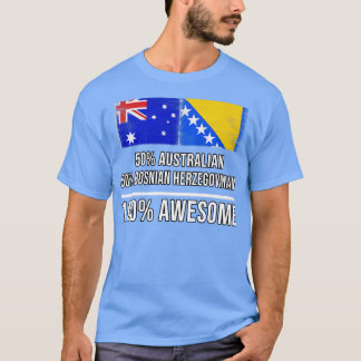 50 Australisch 50 Bosnisch-Herzegovina 100 Geweldi T-shirt