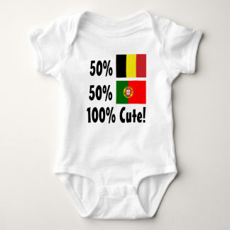 50% Belgisch 50% Portugees 100% Geschil Romper