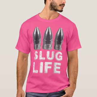 50 CAL 30 CAL Air Rifle Hunting Slug Life beroemd T-shirt