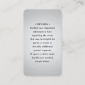 50 Cartes de réponse QR Code avec Enclosure en feu (Dos)