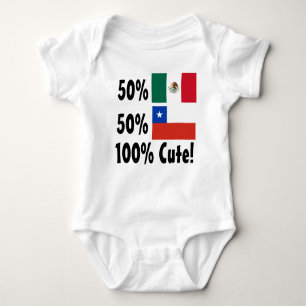 50% Chileense 50% Mexicaan 100% Cute Romper