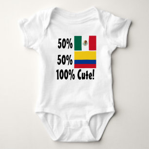 50% Colombiaan 50% Mexicaan 100% Cute Romper