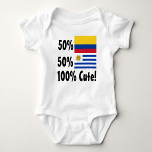 50% Colombiaan 50% Uruguayaan 100% Cute Romper