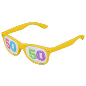 50 DE BIRTHDAY-PARTIJ, FUN 50 KINDER ZONNEBRIL (Gekanteld)