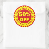50 % De Réduction Sur Les Stickers De Vente Au Dét (Sac)