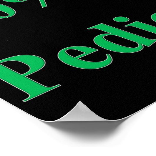 50% de réduction sur pédicure Poster Matte (Coin)