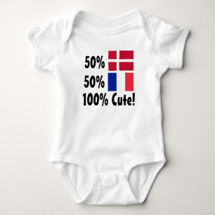 50% Deense 50% Franse 100% klauw Romper