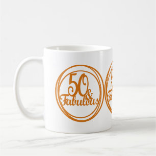 50 en de Mok Gift van de Koffiethee van het Jubile