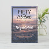 50 en de uitnodiging van de Zondag van de Zondag v (Staand voorkant)