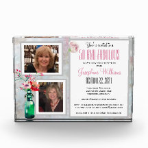 50 en Fab KEEPSAKE 50e verjaardag