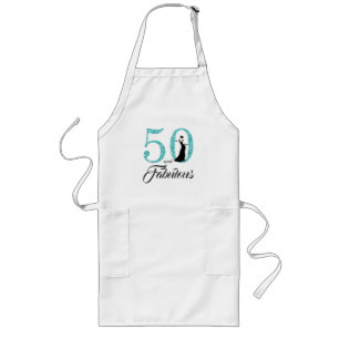 50 en Fabulous 50e Verjaardagscadeau Schort