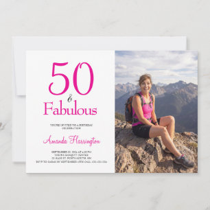 50 en Fabulous 50ste verpartij Kaart