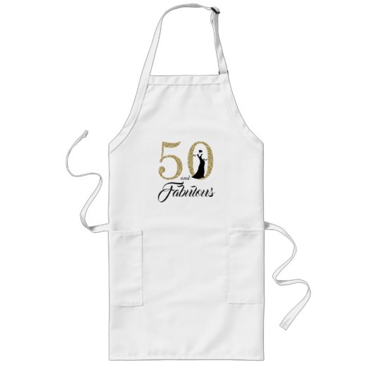 50 en Fabulous 50th Birthday Gift Schort (Voorkant)