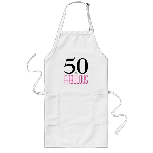50 en Fabulous 50th Birthday Gift Schort (Voorkant)