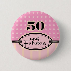 50 en Fabulous Button