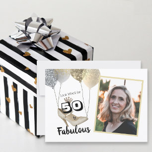 50 En Fabulous Foto Vet Gouden Verjaardag Kaart