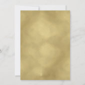 50 en Fabulous Glam Gold Kaart (Achterkant)