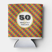 50 En Fabulous GRENADA FLAG Custom Schrift Blikjeskoeler (Voorkant)