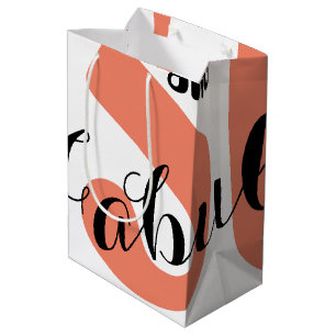 50 en Fabulous Koraal Klinkende Feestgunsten Medium Cadeauzakje