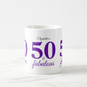 50 En Fabulous Paarse Koffiemok (Center)