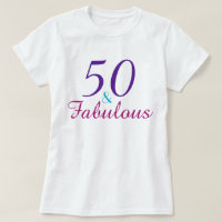 50 en Fabulous Paarse Roze Blauw Custom