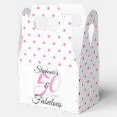 50 en Fabulous Personalized Birthday Party Bedankdoosjes (Geopend)