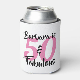 50 en Fabulous Persoonlijk Verjaardagsfeestje Blikjeskoeler