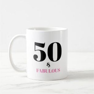 50 en Fabulous Pink Mok