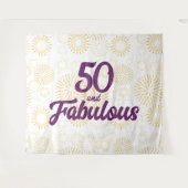 50 en Fabulous Wandkleed (Voorkant (horizontaal))