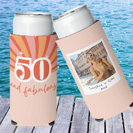 50 en fantastisch MET FOTO, retro verjaardag