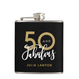 50 en fantastisch stijlvol feest heupfles