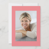 50 en fantastische foto 50e verjaardag uitnodiging (Achterkant)