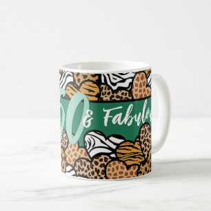 50 en fantastische stijlvolle Emerald Animal Print Koffiemok