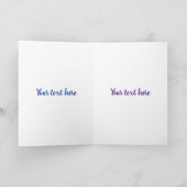 50 en fantastische verjaardag grappige schaap cart kaart (Binnen)