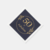 50 en geweldig servet (Hoek)