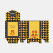50 en nog steeds rokin Hot | 50e verjaardag Bedankdoosjes (Uitgevouwen)