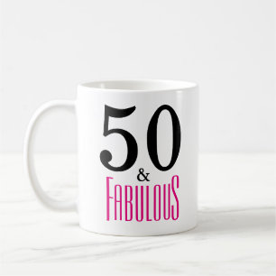 50 et cinquantième tasse fabuleuse de cadeau