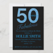 50 et fabuleuse invitation d'anniversaire (Devant)