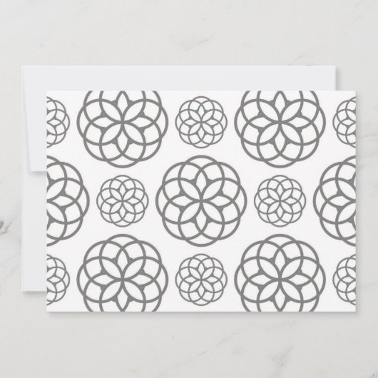 50 et fabuleuse invitation d'anniversaire Simply B (Dos)