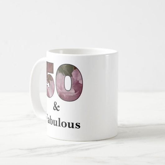 50 et fabuleuse tasse (Devant gauche)