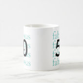 50 et fabuleux 50e anniversaire Gift Mug (Centre)