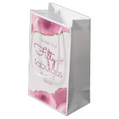 50 et fabuleux 50e anniversaire Sac cadeau (Dos Angle)