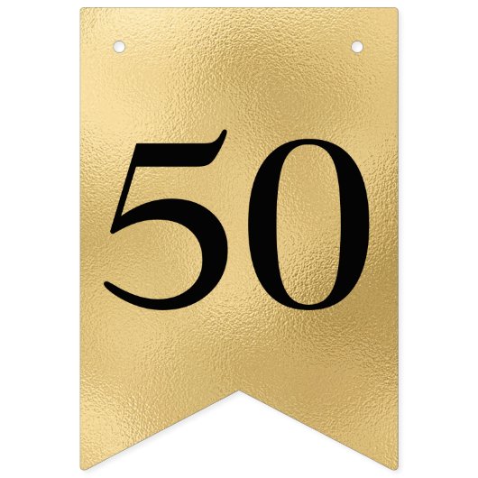 50 Et Fabuleux Drapeaux De Bunting Or (Premier drapeau)