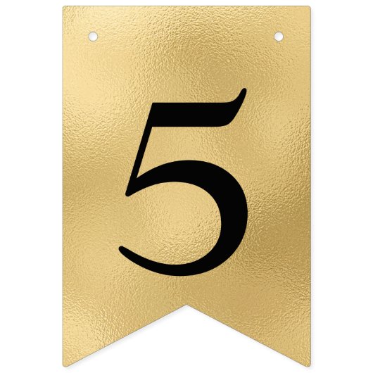 50 Et Fabuleux Drapeaux De Bunting Or (Troisième drapeau)