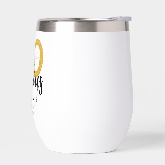 50 et fabuleux fête de script d'anniversaire perso (Gauche)