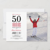 50 et fabuleux | Invitation à la fête du 50e anniv (Devant)