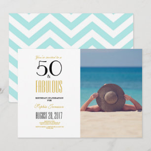 50 et fabuleux Invitation à la fête du 50e anniv