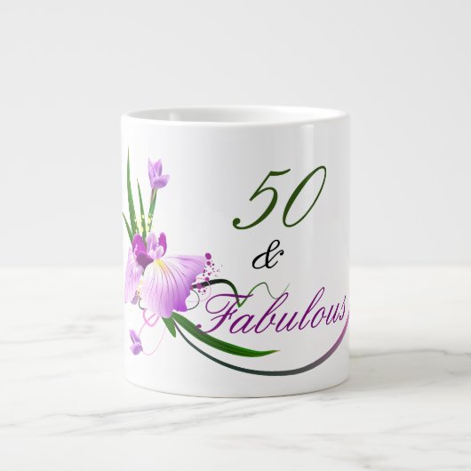 50 et fabuleux Jumbo Mug (Devant)