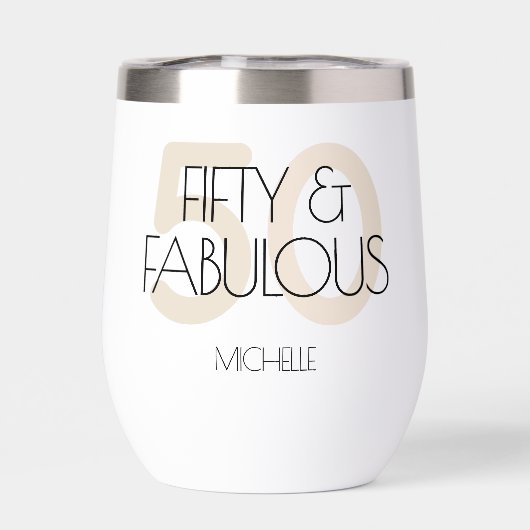 50 et fabuleux Moderne Beige Cinquante Anniversair (Arrière)