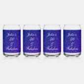 50 Et Fabuleux Parties scintillant Bleue Cadeau An (Recto)